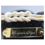 Nautical Theme Boat Knots Block & Tackle Shadowbox Display