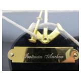 Nautical Theme Boat Knots Block & Tackle Shadowbox Display