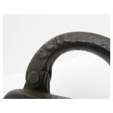 Large Antique Chicago, Rock Island & Pacific Railroad Lock