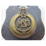Iron & Brass MLN CO Railroad Style Lock