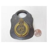 Iron & Brass MLN CO Railroad Style Lock