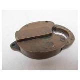 Antique Brass Minneapolis & St. Louis Railroad Lock