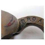 Antique Brass Minneapolis & St. Louis Railroad Lock