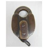 Antique Brass Railroad Lock