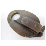 Antique Brass Railroad Lock