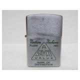 Vintage Zippo Lighter w/ Antique Tobacco Box & Victorian Sterling Silver Pocket Knife