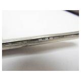 Vintage Zippo Lighter w/ Antique Tobacco Box & Victorian Sterling Silver Pocket Knife