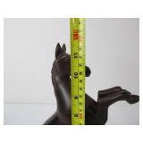 Carved Hardwood Rearing Horse Carving