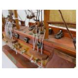 Wooden USS CONSTITUTION Ship Model