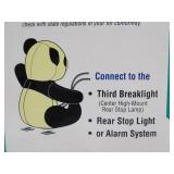 New in Box "Stoppie" Teddy Bear Car Breaklight
