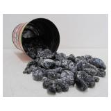 Coffee Can Full of "Apache Tears" Rocks