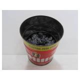 Coffee Can Full of "Apache Tears" Rocks