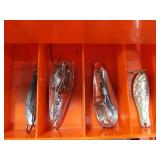 Large FULL Fishing Tackle Box w/Tackle