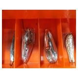 Large FULL Fishing Tackle Box w/Tackle