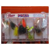 Large FULL Fishing Tackle Box w/Tackle