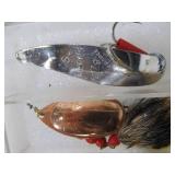 Large FULL Fishing Tackle Box w/Tackle