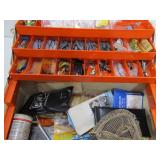 Large FULL Fishing Tackle Box w/Tackle