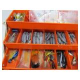 Large FULL Fishing Tackle Box w/Tackle