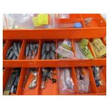 Large FULL Fishing Tackle Box w/Tackle