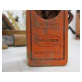 Lot of Vintage Woodworking Tools Folding Rulers etc