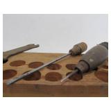 Lot of Vintage Woodworking Tools Folding Rulers etc