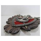 Large Vintage US NAVY Metal Wall Plaque