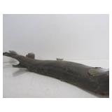 Vintage Taxidermy Muskie Mount