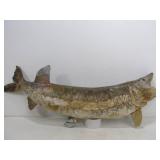 Vintage Taxidermy Muskie Mount