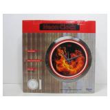 Brand New Neon Flame Clock