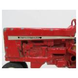 2 Vintage Diecast International Tractors w/Trailers