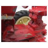 2 Vintage Diecast International Tractors w/Trailers