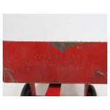 2 Vintage Diecast International Tractors w/Trailers