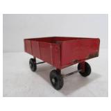 2 Vintage Diecast International Tractors w/Trailers