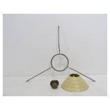 Group of Vintage Oil Lamps & Accessories