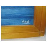 Lot of 4 Vintage Bolivian Oil on Canvas Paintings