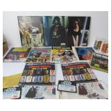 Great Lot of Vintage STAR WARS Books Folders Magazines etc