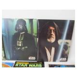 Great Lot of Vintage STAR WARS Books Folders Magazines etc