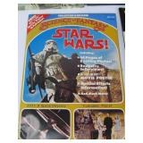 Great Lot of Vintage STAR WARS Books Folders Magazines etc