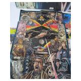 Great Lot of Vintage STAR WARS Books Folders Magazines etc