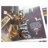 Great Lot of Vintage STAR WARS Books Folders Magazines etc