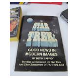 Group of Vintage & Newer STAR TREK Books Maps Concordance & Compendium