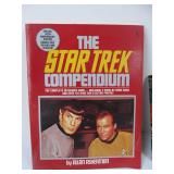Group of Vintage & Newer STAR TREK Books Maps Concordance & Compendium