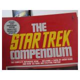 Group of Vintage & Newer STAR TREK Books Maps Concordance & Compendium