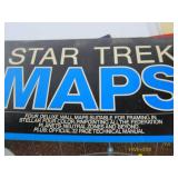 Group of Vintage & Newer STAR TREK Books Maps Concordance & Compendium