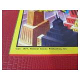 Orig Vintage 1954 Transogram SUPERMAN Board Game