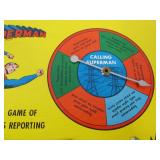 Orig Vintage 1954 Transogram SUPERMAN Board Game