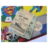 Orig Vintage 1954 Transogram SUPERMAN Board Game