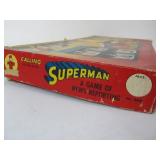 Orig Vintage 1954 Transogram SUPERMAN Board Game
