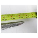 2 Orig Antique 19th Century Brass Handled French Bayonets w/Scabbards