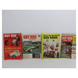 Group of Vintage Hot Rod & Car Magazines Books etc